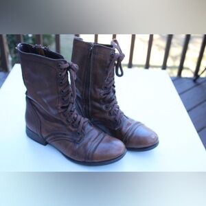 Steve Madden combat boots